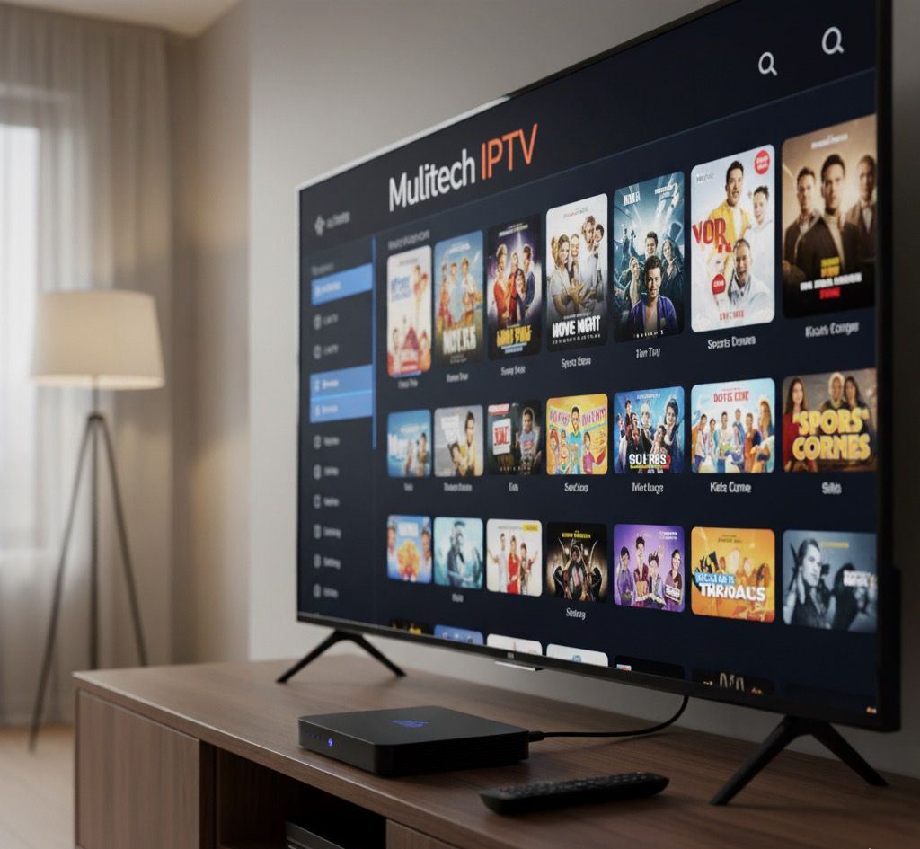 IPTV Android Box connecté pour IPTV avec interface utilisateur fluide meilleur iptv android box