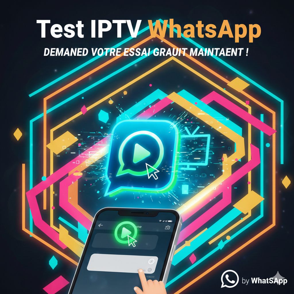 Test IPTV WhatsApp : Obtenez Votre Test IPTV Immédiat et Instantané Gratuitement