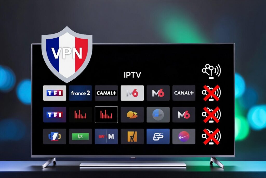 vpn iptv france problème de conexion et blocage en 2026
