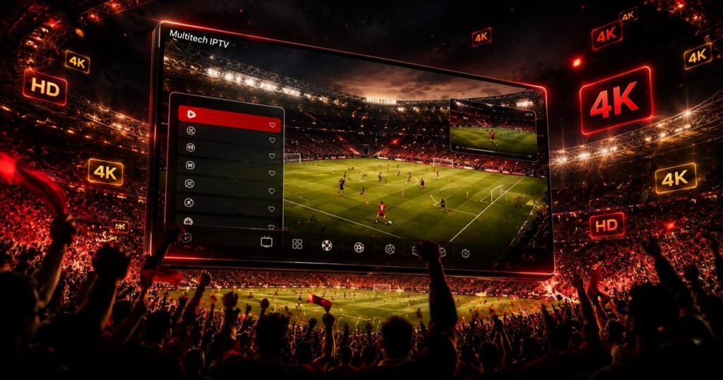 IPTV Coupe du Monde 2026 — regarder les 104 matchs en HD et 4K sur Multitech-IPTV