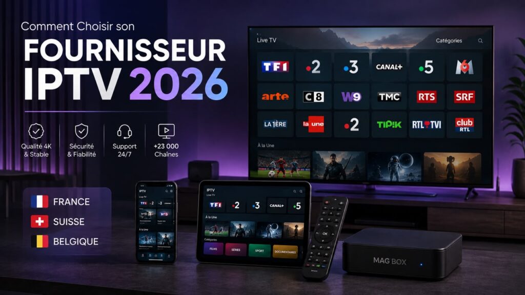 Guide complet pour choisir un fournisseur IPTV en 2026